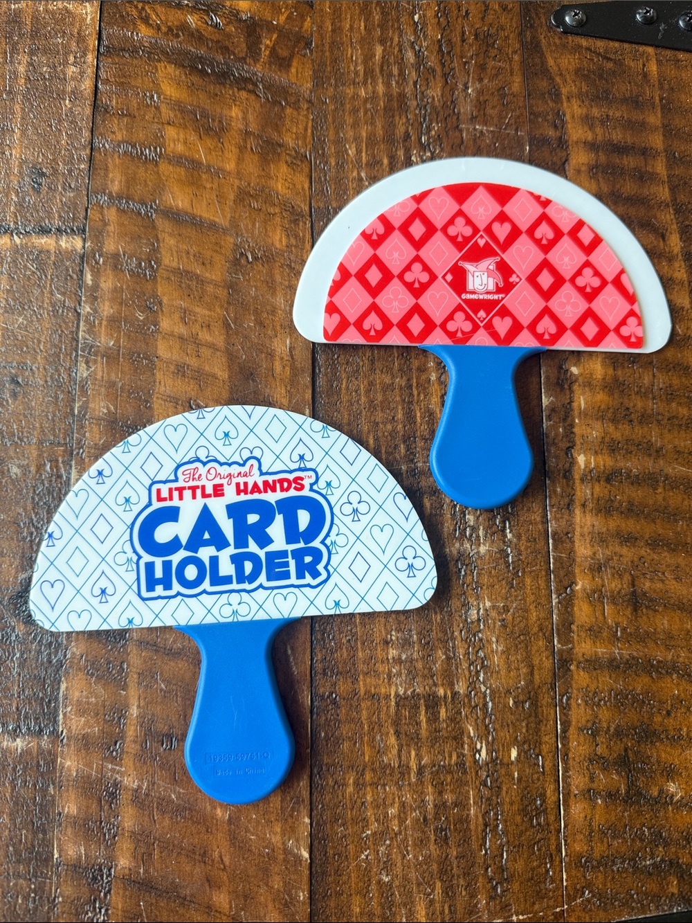 Gamewright The Original Little Hands Card Holders Set of 2